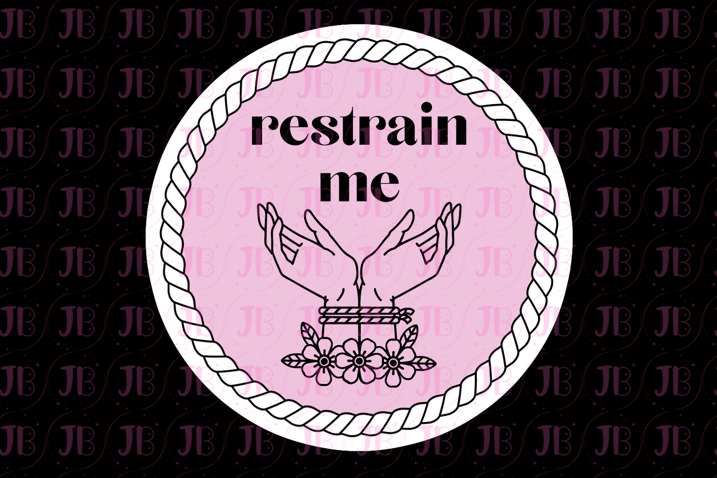 Restrain Me Weatherproof Vinyl Sticker