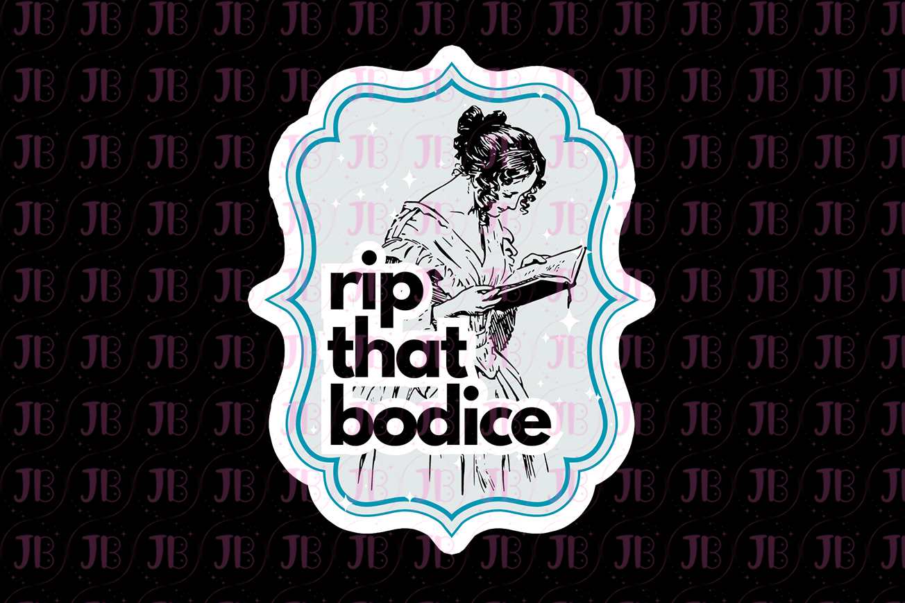 Rip That Bodice Weatherproof Vinyl Sticker