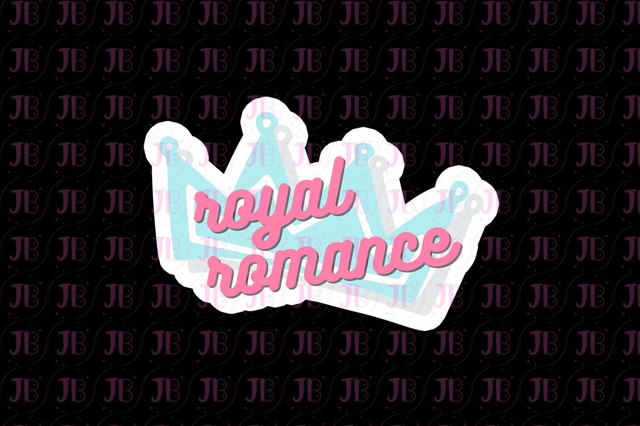 Royal Romance Weatherproof Vinyl Sticker