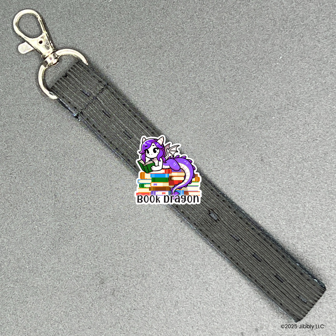 Book Dragon Charm