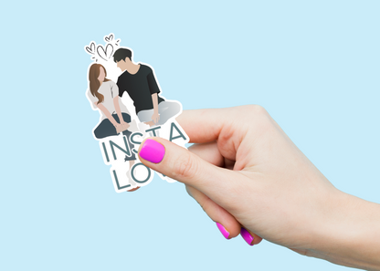 Insta Love Weatherproof Vinyl Sticker