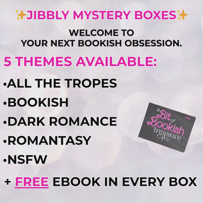 A Bit of Bookish Treasure | Bookish Mystery Box | Romance Reader Gift