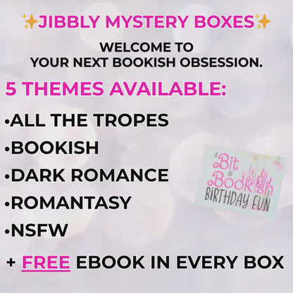 A Bit of Bookish Birthday Fun | Bookish Mystery Box | Romance Reader Gift